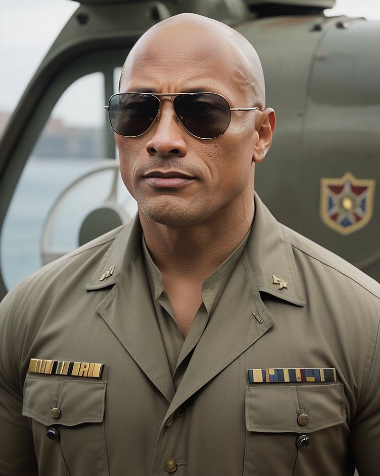 00364-431314379-up close a Bald head 25 year old Dwayne Johnson wearing teardrop aviator shape ((sunglasses)) Famous celebrity bald head, With_clintDwayne.jpg